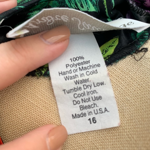 Vintage Silky Floral Blouse - Picture 12 of 12